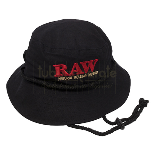 Palarie RAW Bucket Hat Black